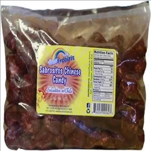 Sabrosito Chinese Candy Chile Flavor 2 Pound Bag (Single Bag)