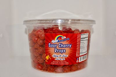 Sour Cherry Drops Spicy & Sour 3-Pound Tray