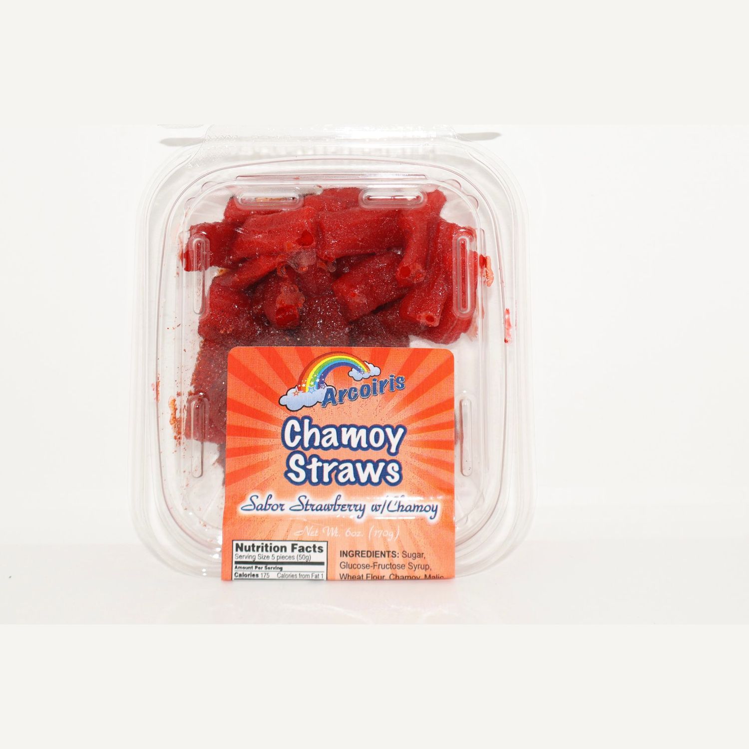 Sabor Strawberry  Chamoy Straws