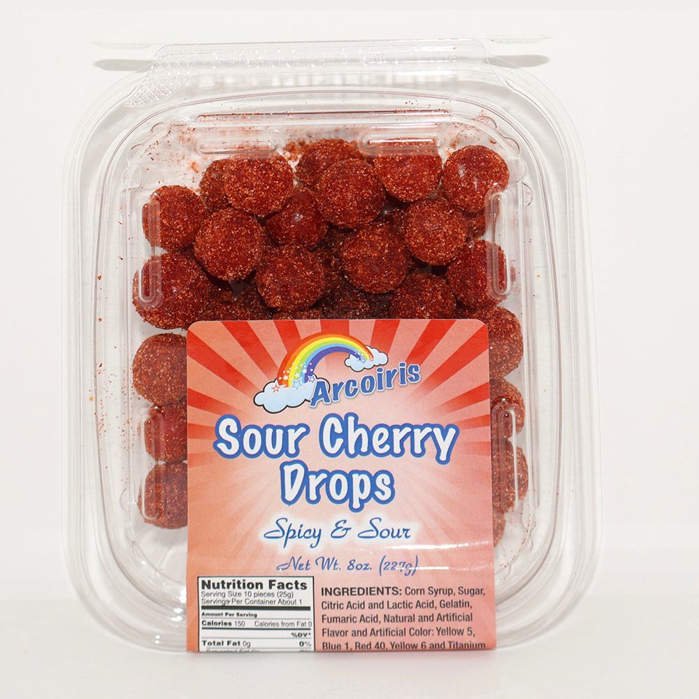 Sour Cherry Drops Tray 8oz