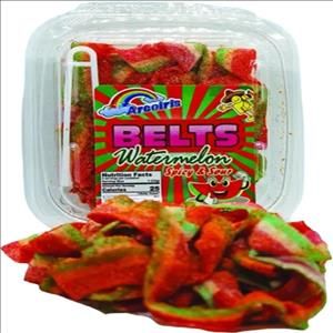 Watermelon Belts Spicy & Sour 5 oz. Tray (Single)