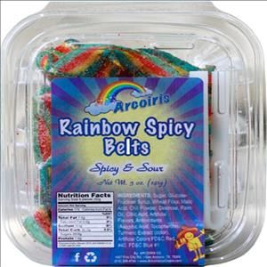 Rainbow Belts Spicy & Sour 5oz Tray (Single)