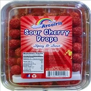 Sour Cherry Drops- 14oz. Tray (Single)