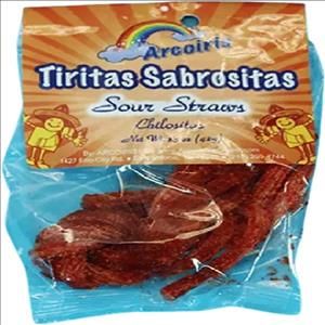 Tiritas Sabrositas Spicy & Sour Straws Single (2 oz)