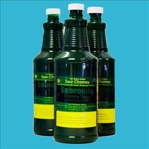 Sabrosito Chamoy Pickle (Green) 32oz (Single Bottle)