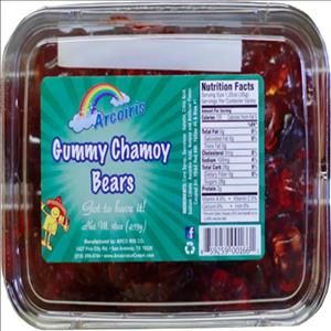 Gummy Chamoy Bears -16 oz. Tray (Single)