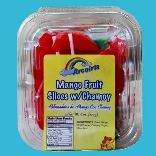 Fruit Mango Slices w/ Chamoy 6oz Tray (Single)