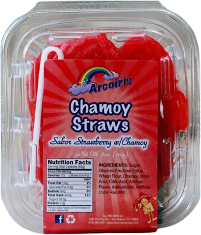 Sabrositas Chamoy Straws 5oz Tray (Single)