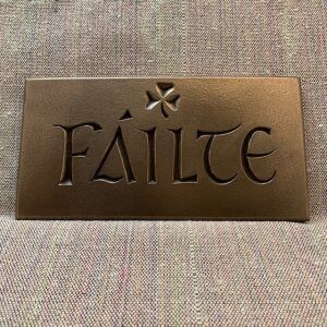 Wild Goose FAILTE Plaque-148BBZ