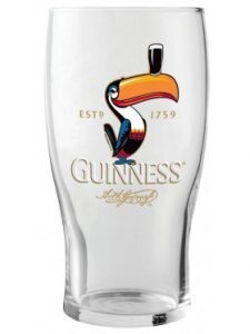 Guinness 20 OZ TOUCAN PINT
