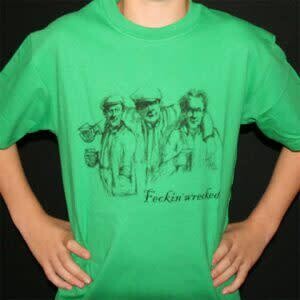 FECKIN GREEN TEE