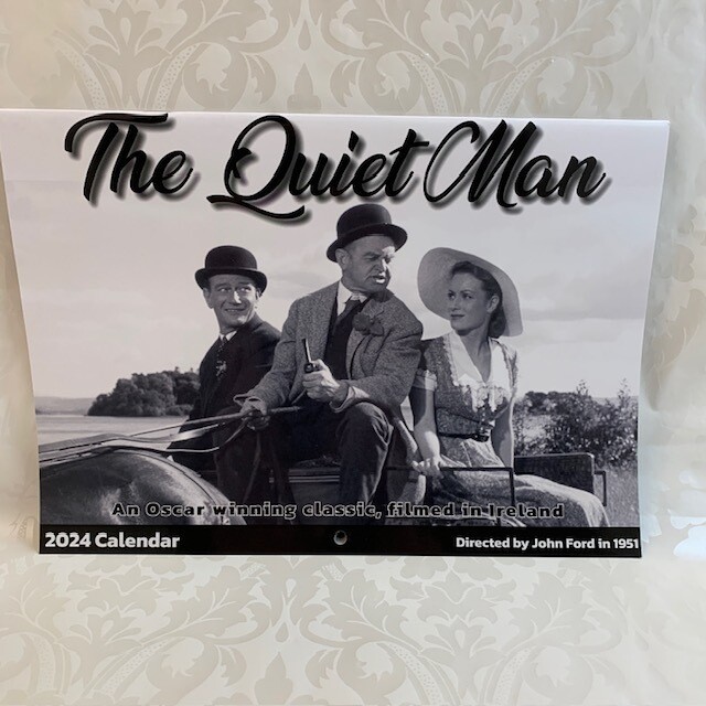 QUIET MAN Calendar 2024B&W (On SALE!)