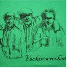 FECKIN GREEN TEE, Size: SM