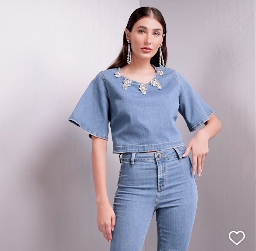 TEE SHIRT DENIM CONCEPT