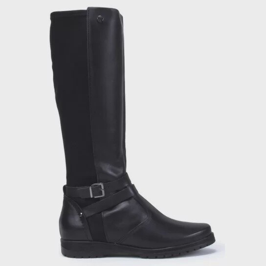 BOTA TECIO LYCRA C/PLUMA PRETO
