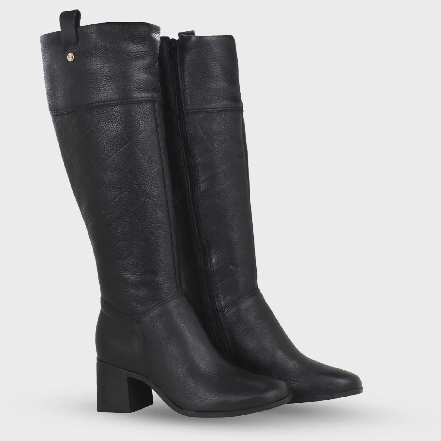 BOTA COURO BURNISH VERONA PRETO, SIZE: 34
