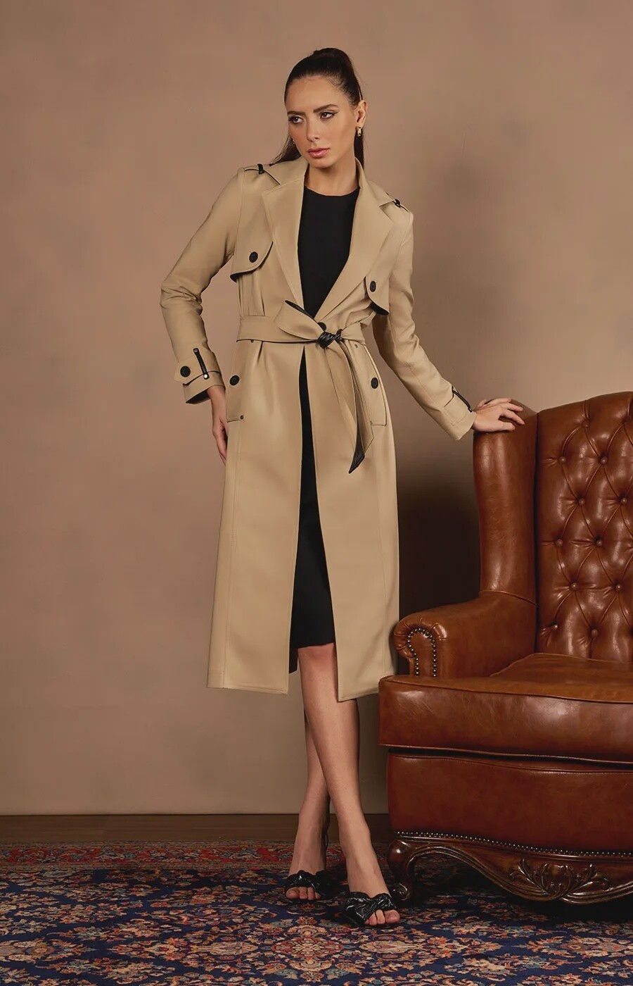 COAT GWENDOLYN TRENCH
