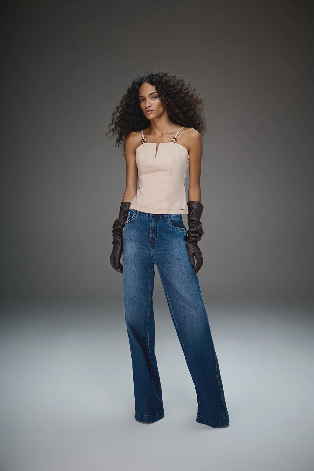 CALCA JEANS FEM WIDLEG MEDIA, SIZE: 36