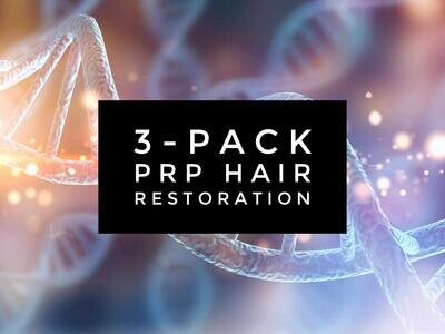3-Pack PRP Hair Restoration