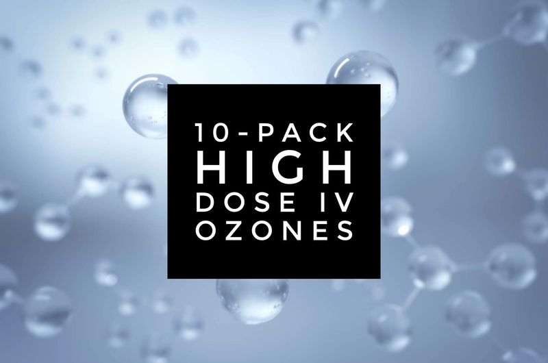10-Pack High Dose IV Ozones