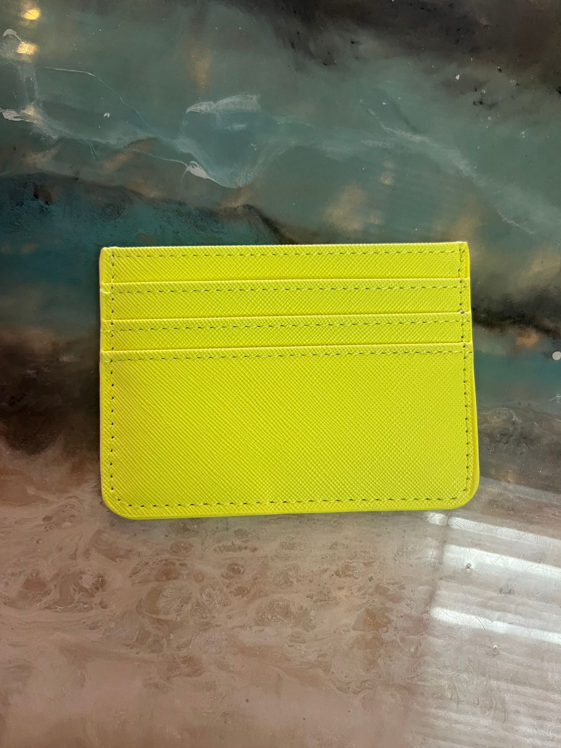 Card Holder Yellow