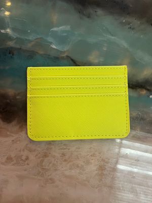 Card Holder Yellow