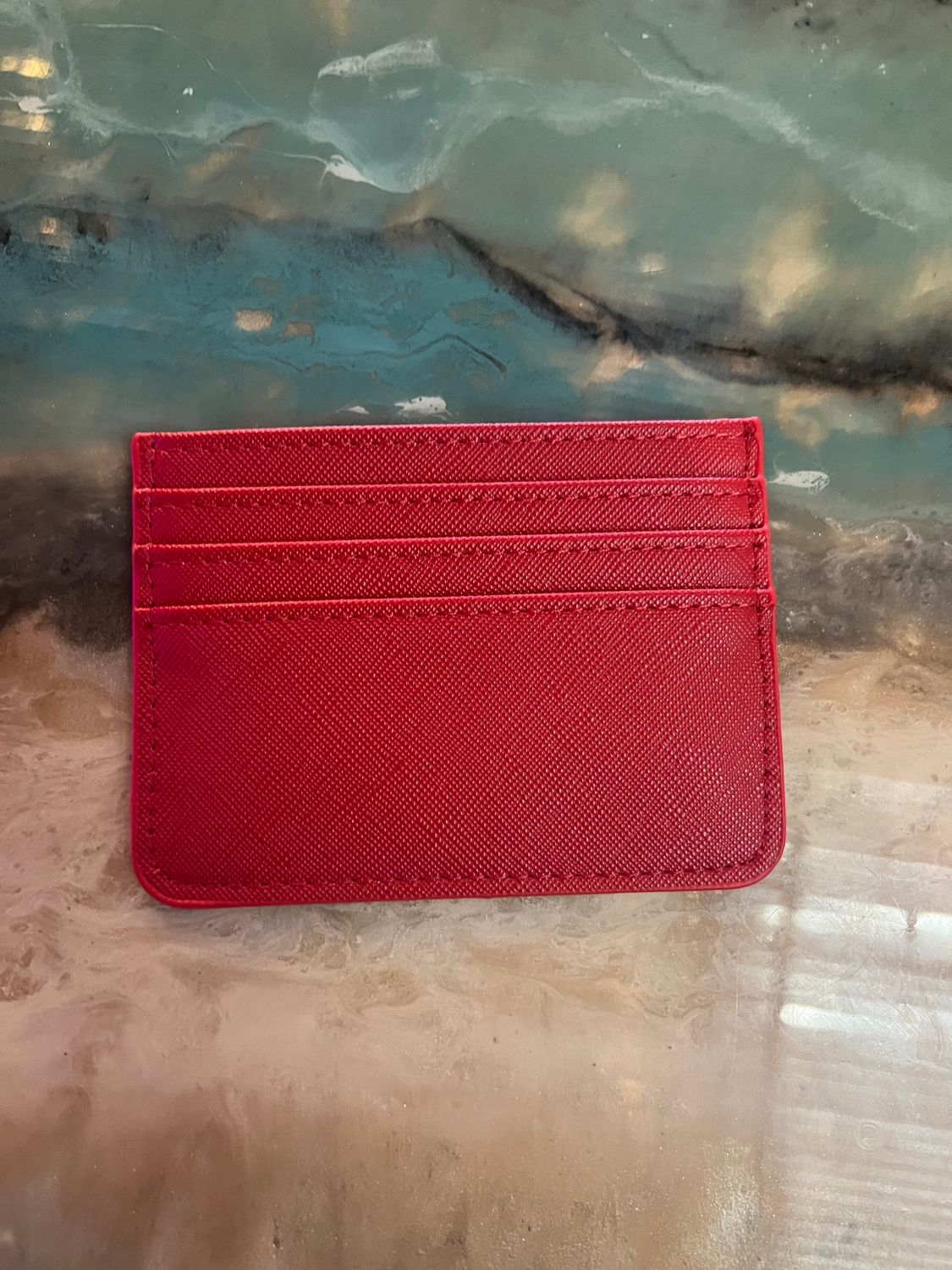 Card Holder Red