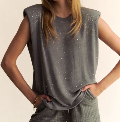 Rhinestone Dani Top-M