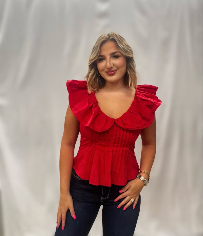 Lina Top Red