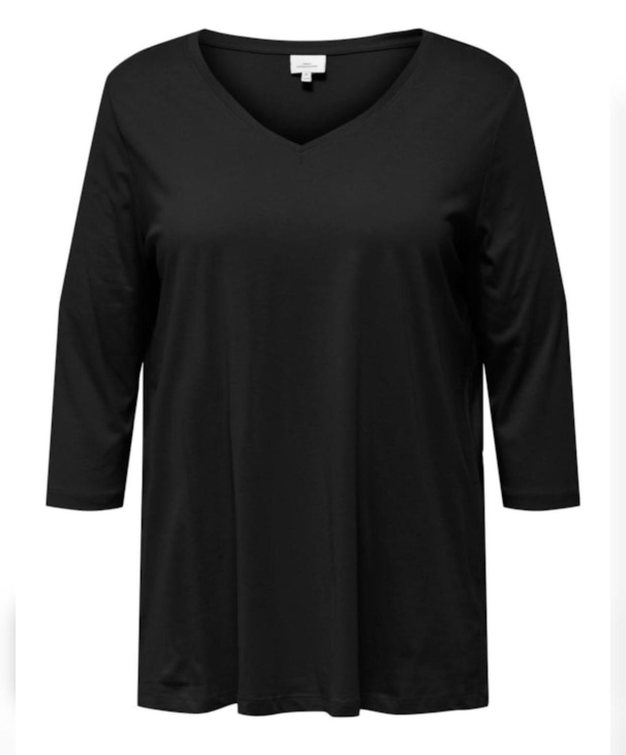 Only Carmakoma - Carbonnie - v-neck t-shirt - zwart