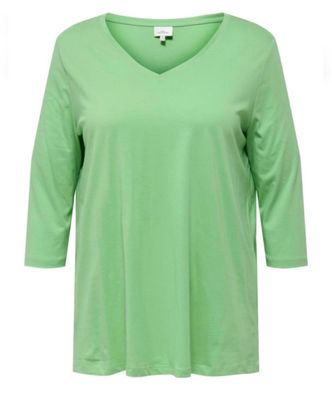 Only Carmakoma Carbonnie V-neck Groen