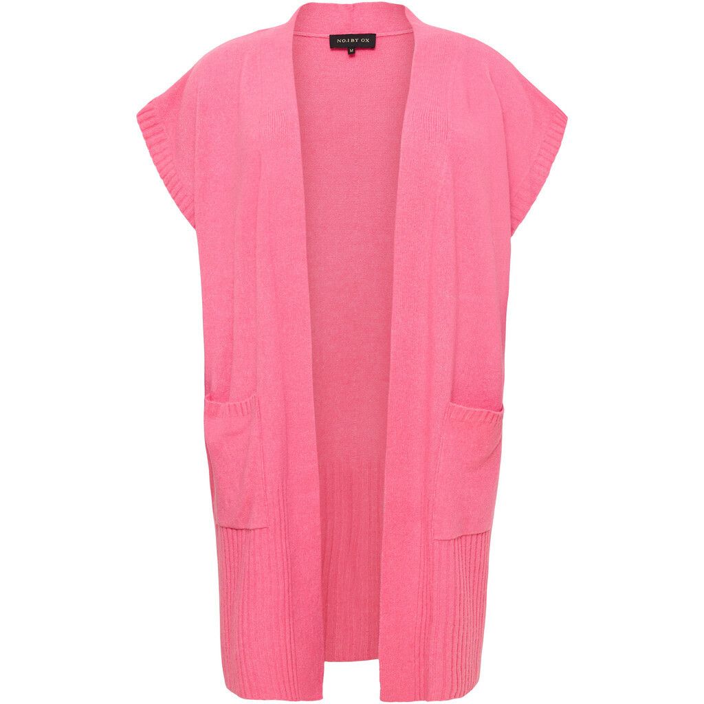 NO.1 By Ox long waistcoat Rose Pink