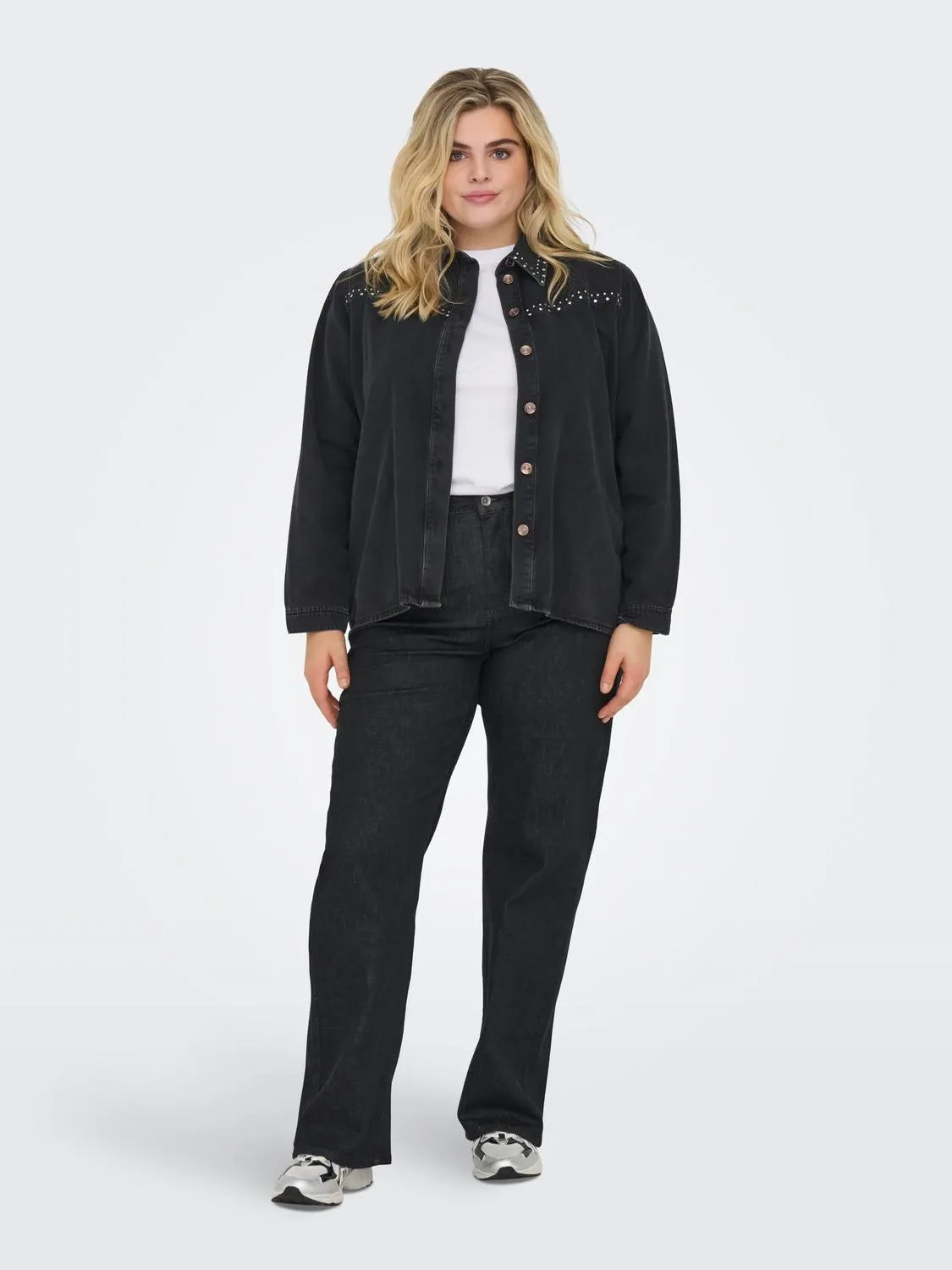 Only Carmakoma Carwilly wide jeans