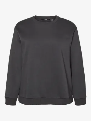 Vero Moda Curve sweater donker grijs