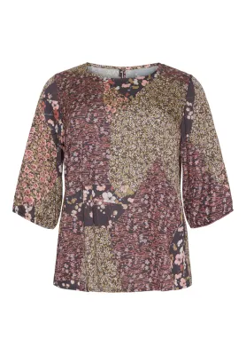 NO. 1 By Ox blouse with binding on the back