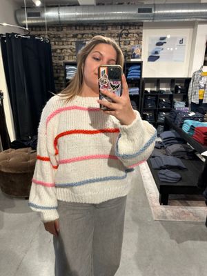 Pieces pcnavine o-neck knit