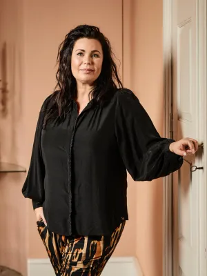 Zoey - Gloria blouse zwart