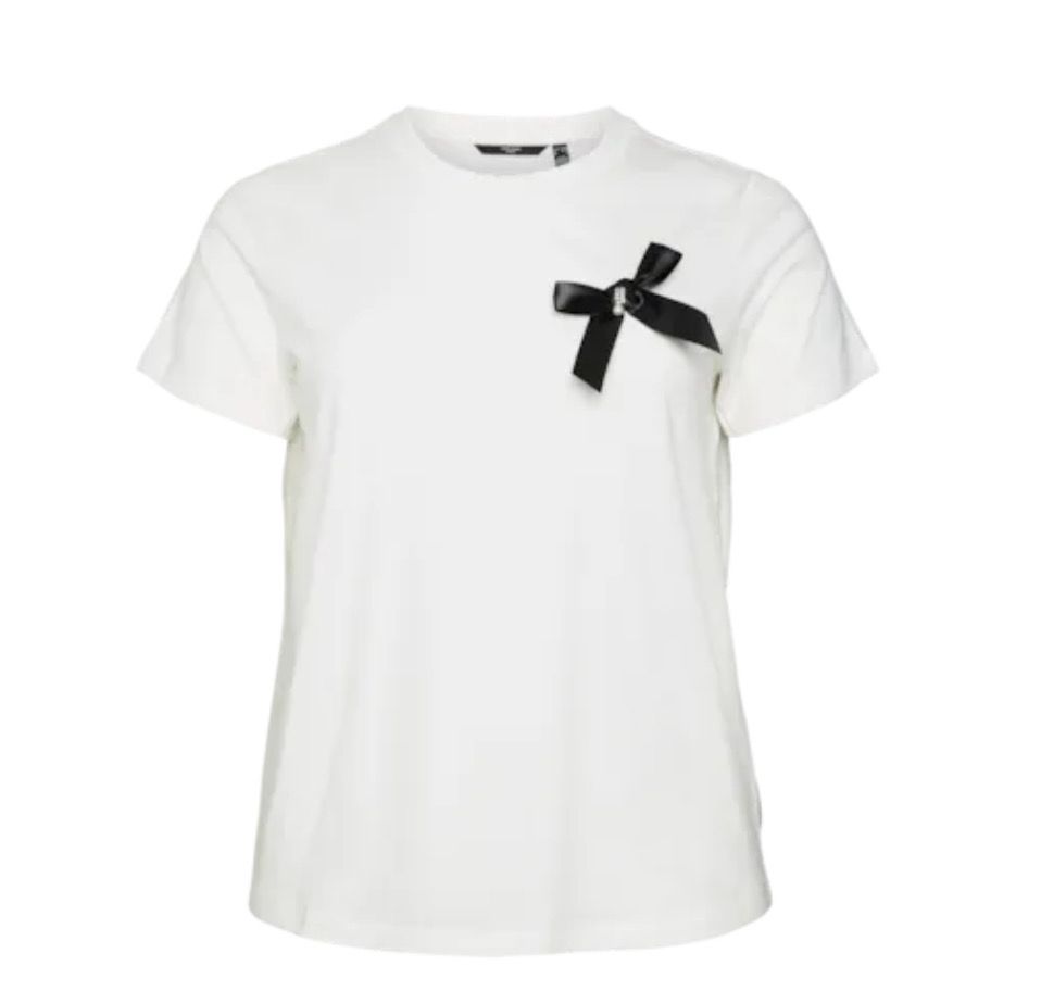Vero Moda Curve - VMCIka - t-shirt met strikje