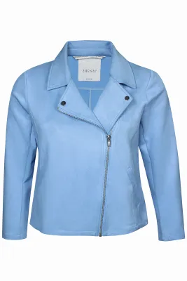 Zhenzi Faan 686 jas blauw