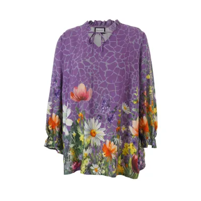 Gozzip GIma blouse paars