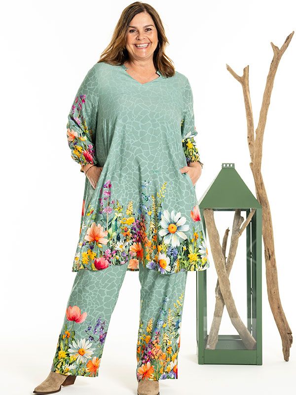 Gozzip Glly tunic groen