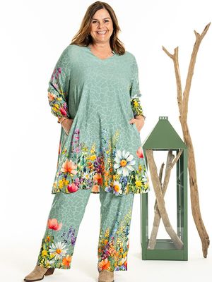 Gozzip Glly tunic groen