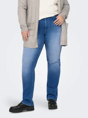 Only Carmakoma Carwilly high waist straight jeans - L32