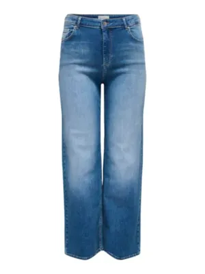 Only Carmakoma Carwilly high waist wide jeans - L34
