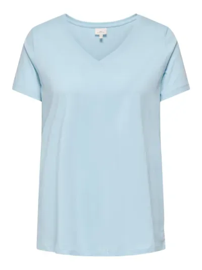 Only Carmakoma - Carbonnie - t-shirt - lichtblauw