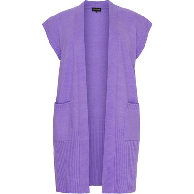 NO. 1 BY OX vest korte mouwen paisley purple