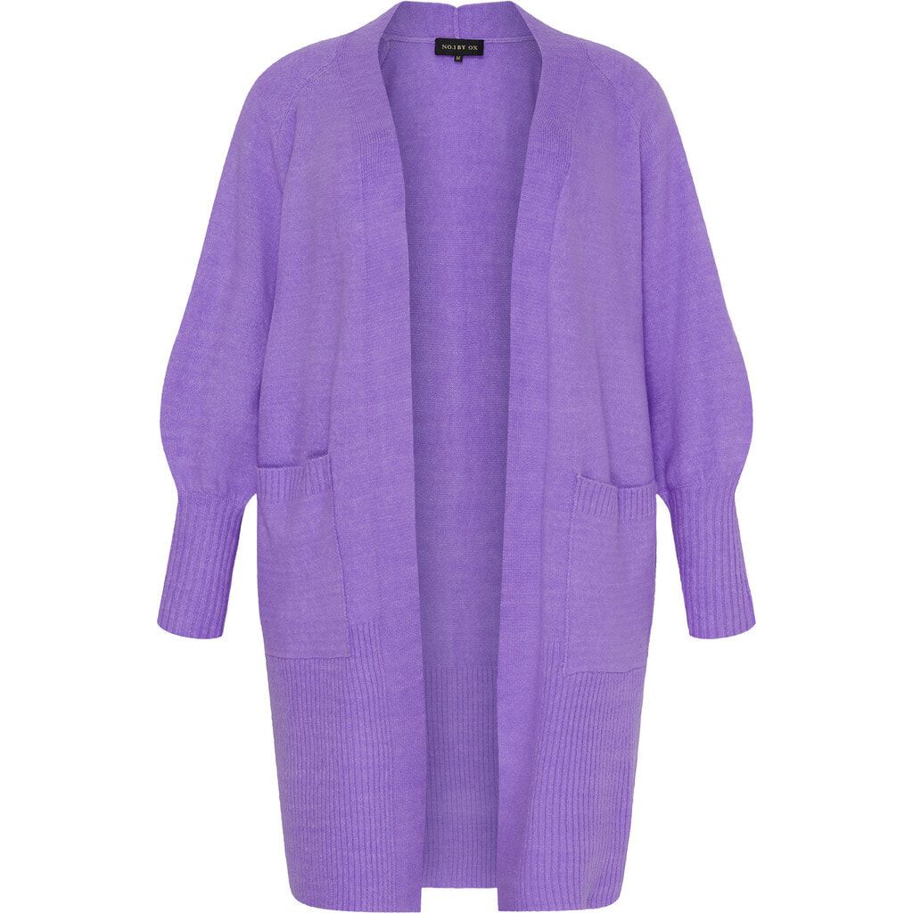 NO. 1 BY OX vest lange mouwen paisley purple
