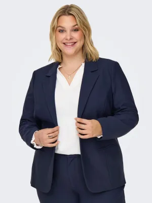 Only Carmakoma Cartravel blazer blauw