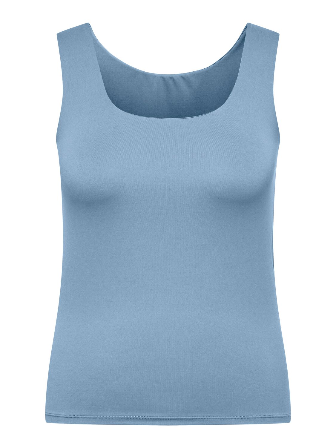 Only Carmakoma - Carea - omkeerbare top - soft chambray