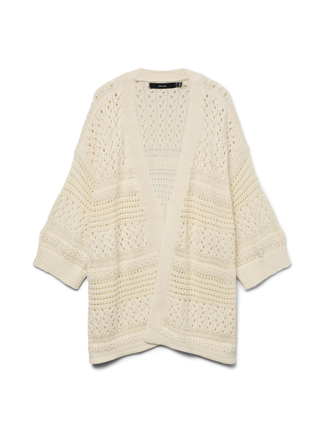 Vero Moda - VMCCapri 3/4 - open cardigan Birch
